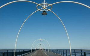 Southport Pier in Southport, representing the local broadband coverage area.