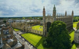 Cambridge University and King's College Chapel in Cambridge, representing the local broadband coverage area