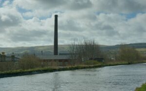 Cotton Mill in Burnley, representing the local broadband coverage area