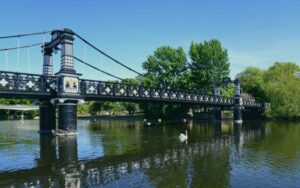 Ferry Bridge in Burton Upon Trent, representing the local broadband coverage area