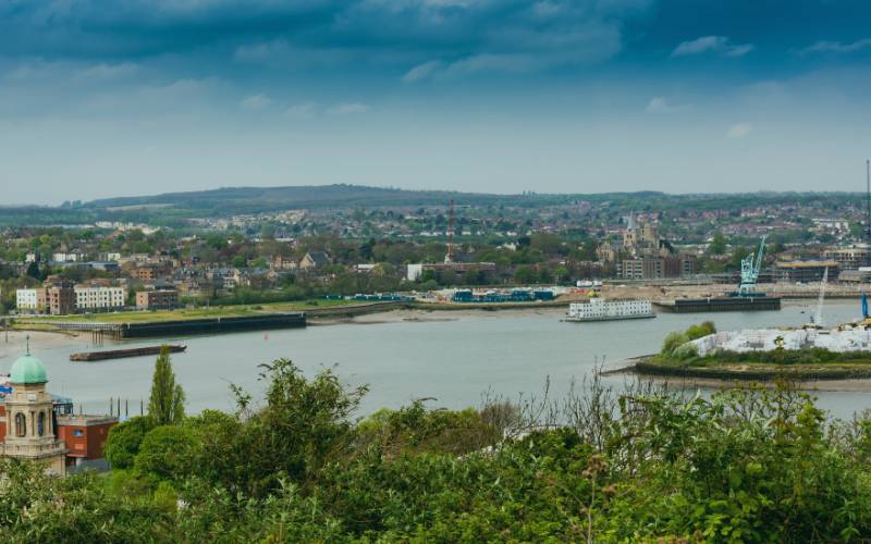 Heritage Park in Gillingham, representing the local broadband coverage area