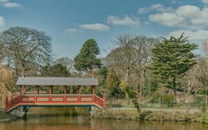 The Swiss bridge in Birkenhead, representing the local broadband coverage area