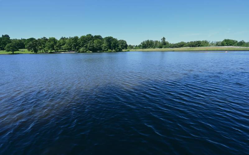 Tilgate Lake in Crawley, representing the local broadband coverage area