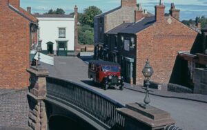 Victorian village street in Dudley, representing the local broadband coverage area
