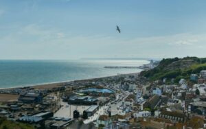 View of Hastings Beach, representing the local broadband coverage area
