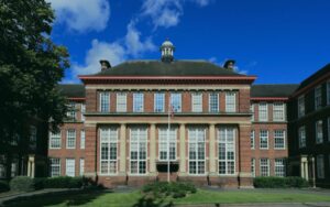 Kettering Town Council Offices, Kettering, UK, representing the local broadband coverage area